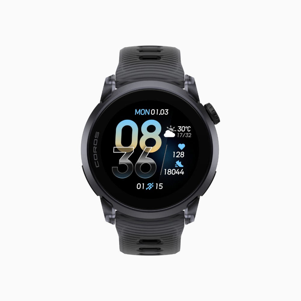 [�ڷν�]���̽� 4 GPS Sport Watch (Silicone Band / Crystal Black)