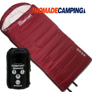 [노마드]컴포트 1600G 헤드 침낭(Wine Red-와인레드)